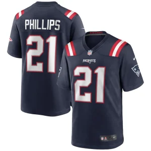Adrian phillips new england patriots nike game jersey Navy