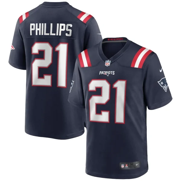 Adrian phillips new england patriots nike game jersey Navy