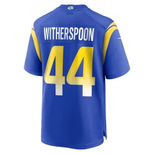 Ahkello witherspoon los angeles rams nike game jersey Royal L