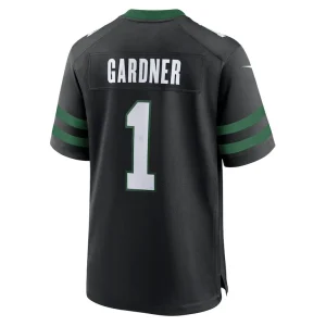 Ahmad sauce gardner new york jets nike alternate game jersey Legacy black L