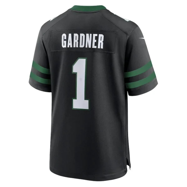 Ahmad sauce gardner new york jets nike alternate game jersey Legacy black L