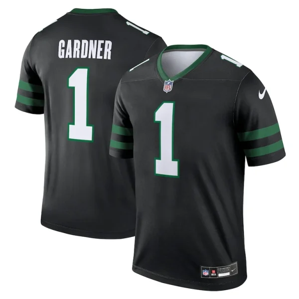 Ahmad sauce gardner new york jets nike alternate legend player performance top Black