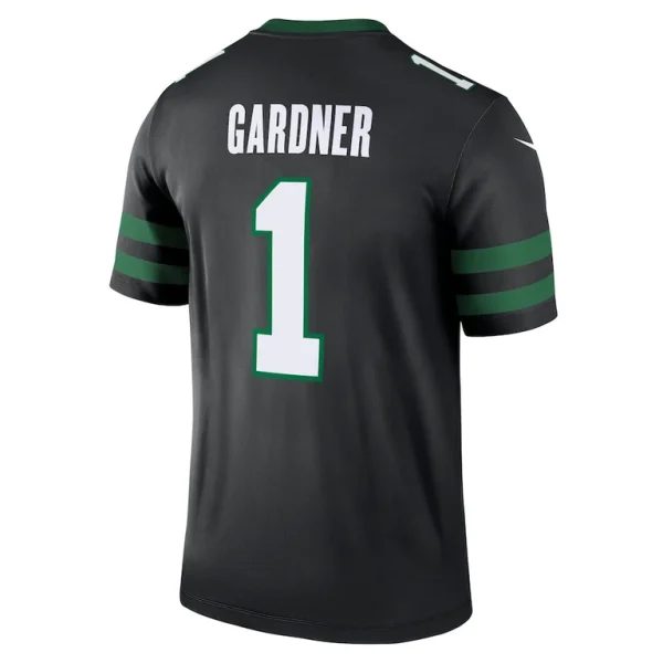 Ahmad sauce gardner new york jets nike alternate legend player performance top Black L