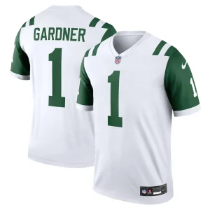 Ahmad sauce gardner new york jets nike alternate legend player performance top White