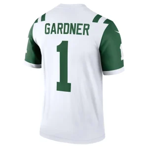 Ahmad sauce gardner new york jets nike alternate legend player performance top White L