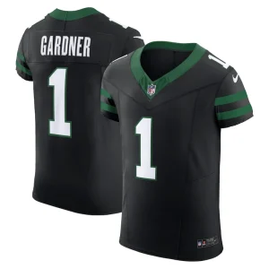 Ahmad sauce gardner new york jets nike alternate vapor f.u.s.e. elite jersey Legacy black