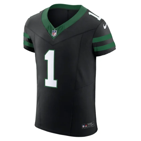 Ahmad sauce gardner new york jets nike alternate vapor f.u.s.e. elite jersey Legacy black 44