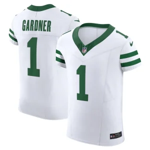 Ahmad sauce gardner new york jets nike alternate vapor f.u.s.e. elite jersey White
