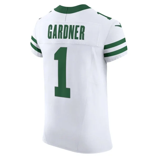 Ahmad sauce gardner new york jets nike alternate vapor f.u.s.e. elite jersey White 48