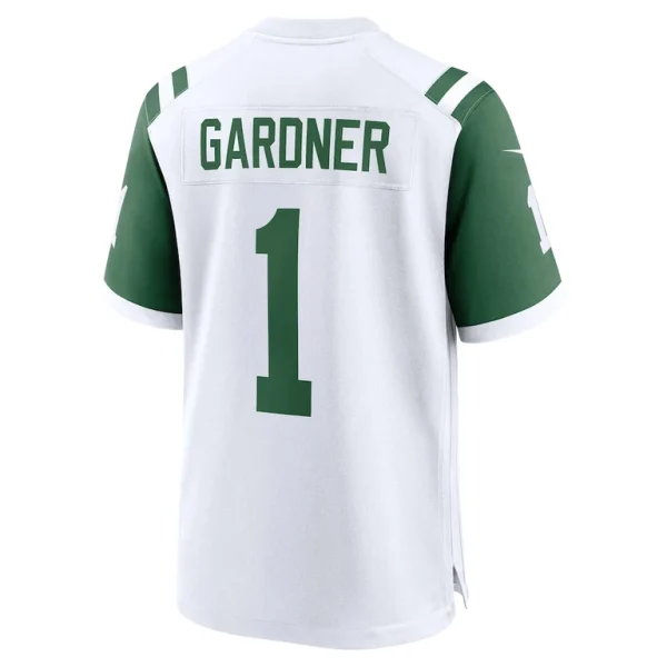 Ahmad sauce gardner new york jets nike classic alternate game jersey White L