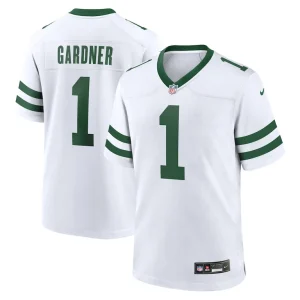 Ahmad sauce gardner new york jets nike game jersey Legacy white