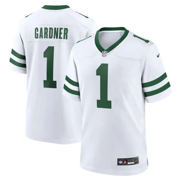 Ahmad sauce gardner new york jets nike game jersey Legacy white