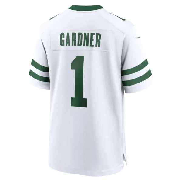 Ahmad sauce gardner new york jets nike game jersey Legacy white L