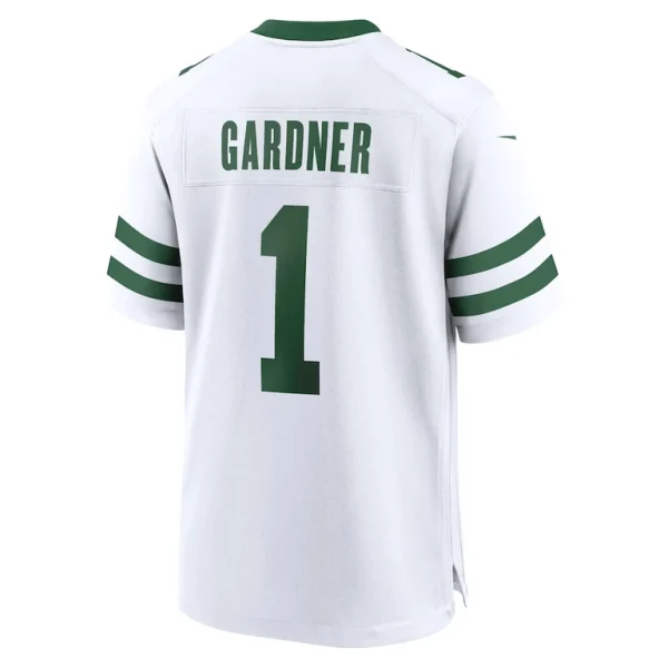 Ahmad sauce gardner new york jets nike game jersey Legacy white L