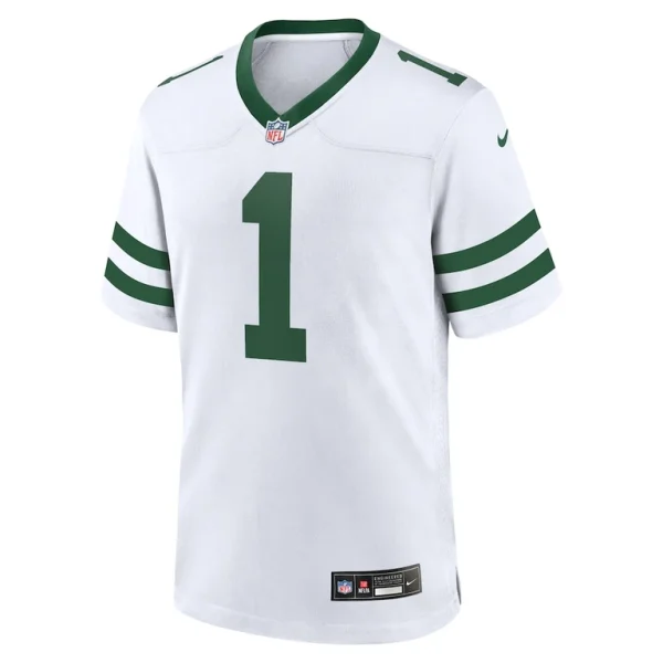 Ahmad sauce gardner new york jets nike game jersey Legacy white M