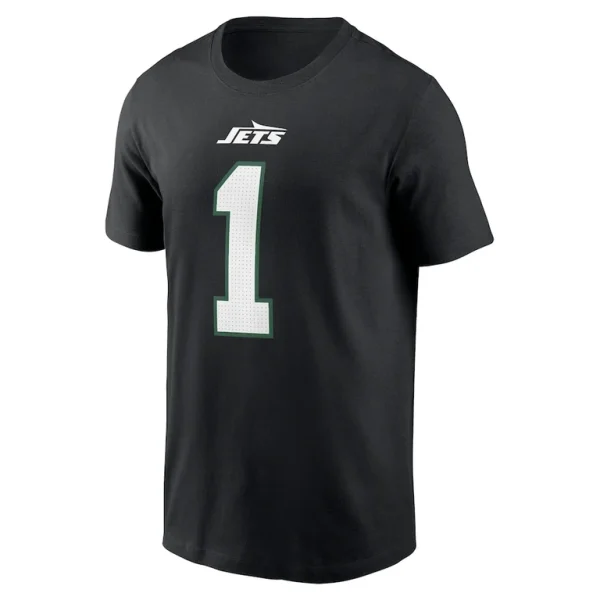 Ahmad sauce gardner new york jets nike name number t shirt Black M