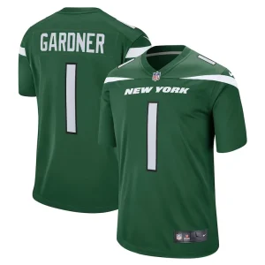Ahmad sauce gardner new york jets nike player game jersey Green