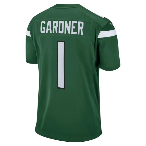 Ahmad sauce gardner new york jets nike player game jersey Green L