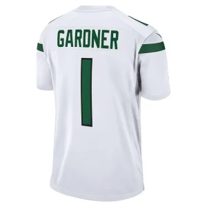 Ahmad sauce gardner new york jets nike player game jersey White L