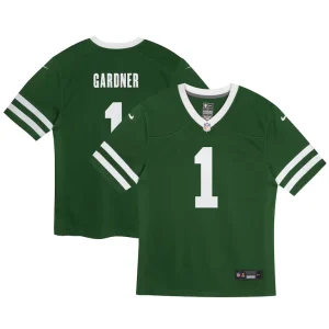 Ahmad sauce gardner new york jets nike toddler game jersey Legacy green