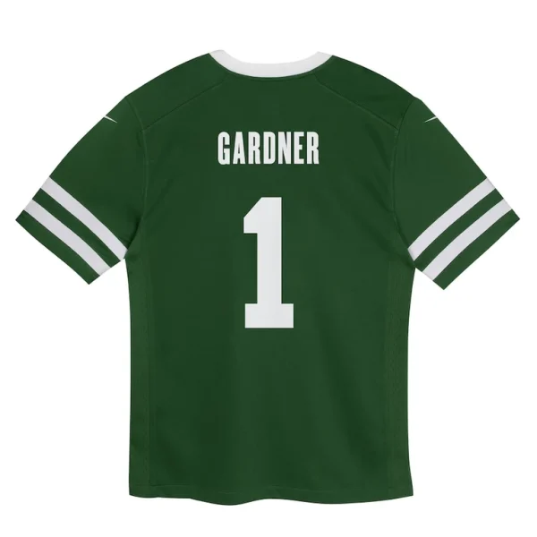 Ahmad sauce gardner new york jets nike toddler game jersey Legacy green 4T
