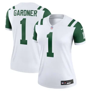 Ahmad sauce gardner new york jets nike womens alternate legend player performance top Classic alternate white
