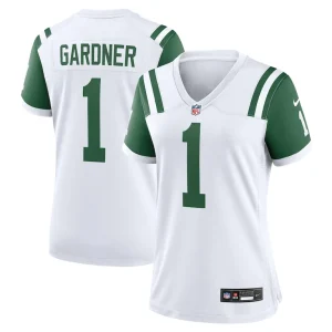Ahmad sauce gardner new york jets nike womens classic alternate game jersey White