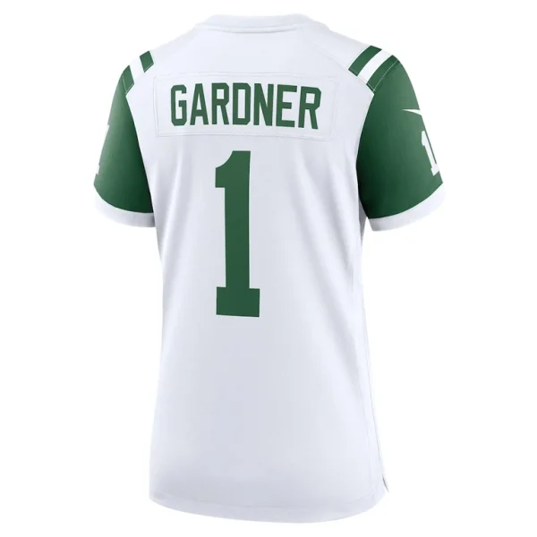 Ahmad sauce gardner new york jets nike womens classic alternate game jersey White L