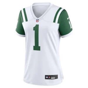 Ahmad sauce gardner new york jets nike womens classic alternate game jersey White M