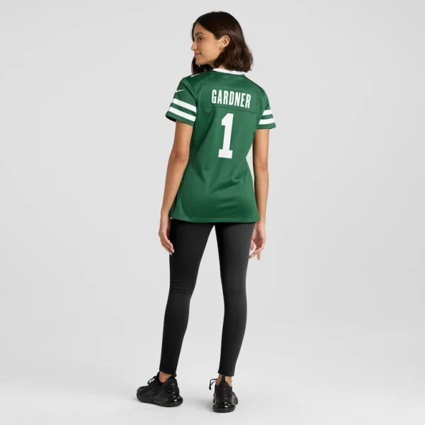 Ahmad sauce gardner new york jets nike womens game jersey Legacy green 2XL