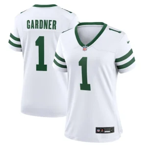 Ahmad sauce gardner new york jets nike womens game jersey Legacy white