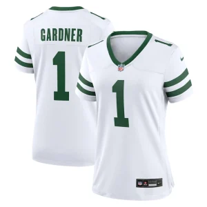 Ahmad sauce gardner new york jets nike womens game player jersey Legacy white