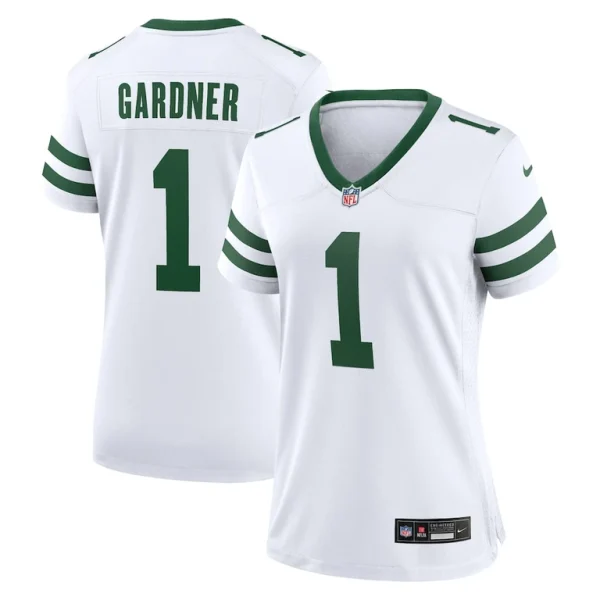 Ahmad sauce gardner new york jets nike womens game player jersey Legacy white