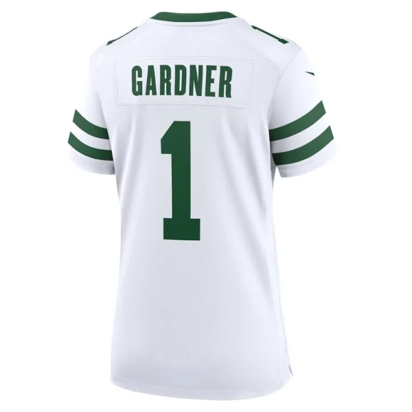 Ahmad sauce gardner new york jets nike womens game player jersey Legacy white L