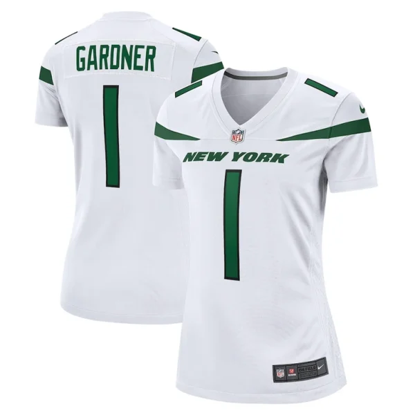 Ahmad sauce gardner new york jets nike womens player jersey White