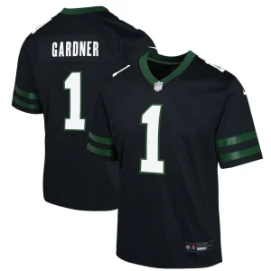 Ahmad sauce gardner new york jets nike youth alternate game jersey Legacy black