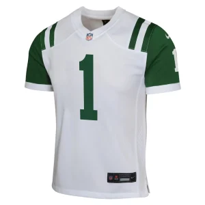 Ahmad sauce gardner new york jets nike youth classic alternate game jersey White Yth M