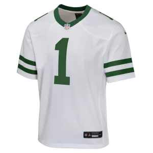 Ahmad sauce gardner new york jets nike youth game jersey Legacy white Yth M