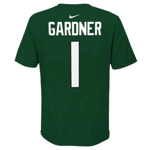 Ahmad sauce gardner new york jets nike youth team pride player name number t shirt Green Yth L