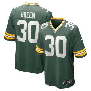 Ahman green green bay packers nike team retired player game jersey Green