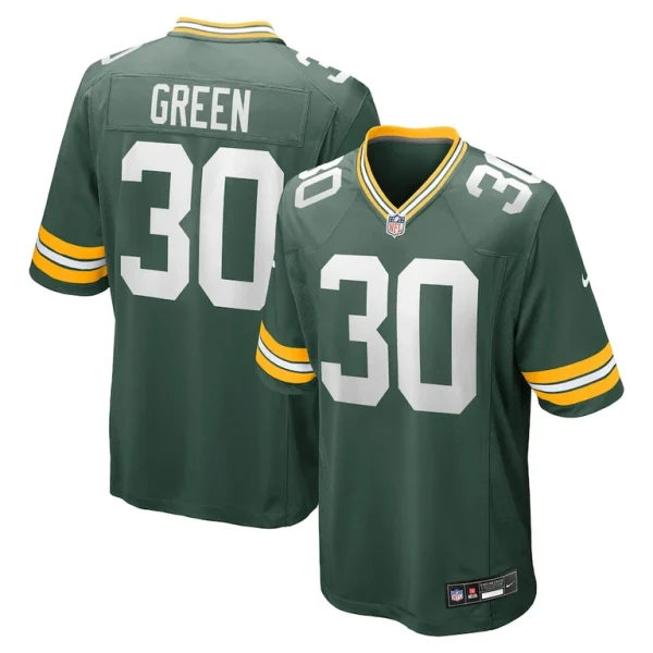 Ahman green green bay packers nike team retired player game jersey Green