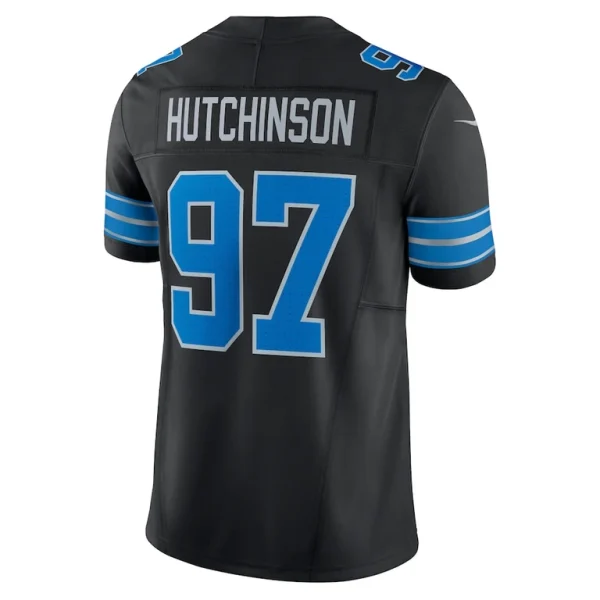 Aidan hutchinson detroit lions nike 2nd alternate vapor f.u.s.e. limited jersey Black L