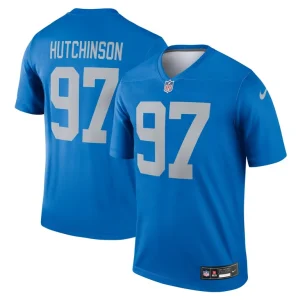 Aidan hutchinson detroit lions nike alternate legend player performance top Blue