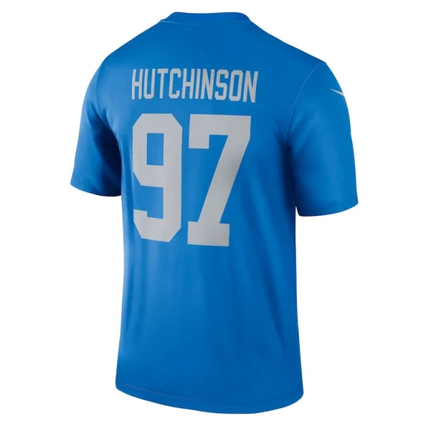 Aidan hutchinson detroit lions nike alternate legend player performance top Blue L