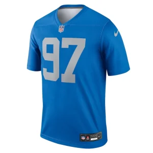 Aidan hutchinson detroit lions nike alternate legend player performance top Blue M