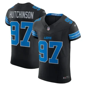Aidan hutchinson detroit lions nike alternate vapor f.u.s.e. elite jersey Black