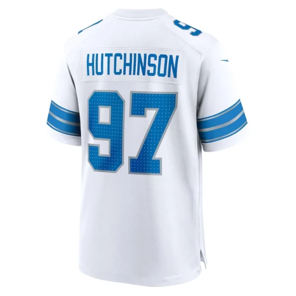 Aidan hutchinson detroit lions nike game jersey White L