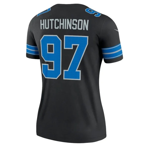 Aidan hutchinson detroit lions nike womens alternate legend player performance top Black L