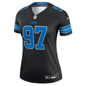 Aidan hutchinson detroit lions nike womens alternate legend player performance top Black M