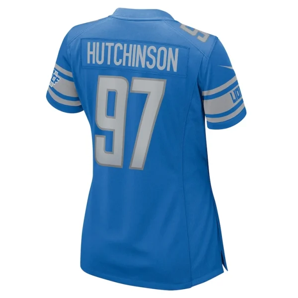 Aidan hutchinson detroit lions nike womens game jersey Blue L
